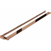 Akcesoria do armatury i ceramiki - Mexen półka do ścianki prysznicowej z relingiem na ręczniki, różowe złoto - 800-02-60 - miniaturka - grafika 1