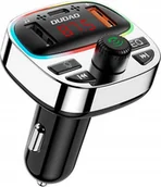 Transmitery FM - Dudao R2PRO+ PD25W Bluetooth 5.3 RGB - czarno-srebrny - miniaturka - grafika 1