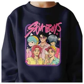 Bluzy dla dziewczynek - BLUZA DZIECIĘCA HUNTRIX SAJA BOYS 122-128 BAWEŁNIANA JAKOŚĆ - miniaturka - grafika 1