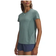 Koszulki sportowe damskie - Damska koszulka Under Armour Vanish Seamless Loose SS Rozmiar: XS / Kolor: zielony - miniaturka - grafika 1