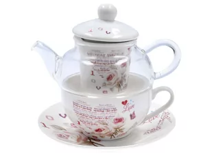 Tea for one z podstawką - Zaparzacze i kawiarki - miniaturka - grafika 1
