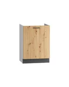 Szafki kuchenne - Szafka Dolna Alto Pod Zlewozmywak 60X82 Cm Laminat Dąb Artisan - miniaturka - grafika 1