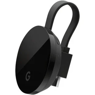 Google Chromecast ULTRA 4K czarny - TV Dongle Google Chromecast ULTRA 4K czarny - TV Dongle - miniaturka - grafika 1