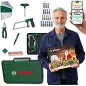 Ozdoby bożonarodzeniowe - Kalendarz Adwentowy Bosch Dla Mężczyzny 24 Okienka Z Narzędziami Prezent Świąteczny Dla Męża Ojca Dziadka Niego + Ebook-1 - miniaturka - grafika 1