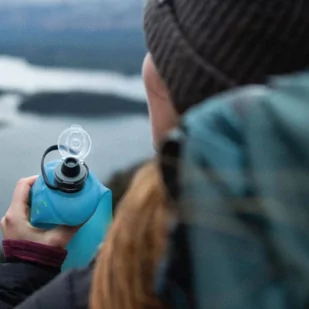 Butelka na wodę / bidon HydraPak Stow™ 1 l - tahoe blue - Plecaki - miniaturka - grafika 4