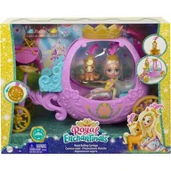 Lalki dla dziewczynek - Mattel Enchantimals. Lalka + Królewska karoca - miniaturka - grafika 1
