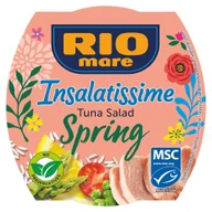 Konserwy i dania rybne - Rio Mare Insalatissime Spring Gotowe danie z warzyw i tuńczyka 160 g - miniaturka - grafika 1