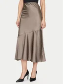 Spódnice - Guess Spódnica midi New Linda W4YD1B WF1T2 Brązowy Regular Fit - miniaturka - grafika 1