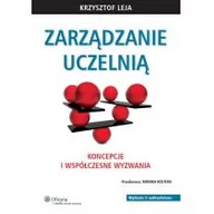 Pedagogika i dydaktyka - Leja Krzysztof Zarządzanie uczelnią - mamy na stanie, wyślemy natychmiast - miniaturka - grafika 1