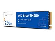 Dyski SSD - WD Blue SN580 NVMe SSD 250GB M.2 PCIe Gen4 - miniaturka - grafika 1