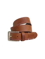 Paski - Pepe Jeans Męski pasek Freddy, Brązowy (Tobacco), 85 - miniaturka - grafika 1