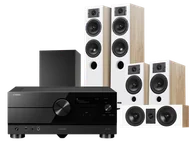 Kino domowe - Yamaha RX-A4A (czarny) + Diva 5 (dąb) +Diva 3 (dąb) + Diva 7 (dąb) + Basso 880 (czarny) - miniaturka - grafika 1