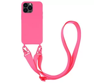 Vivanco Necklace Cover do iPhone 13 Pro Max (różowy) - Etui i futerały do telefonów - miniaturka - grafika 1