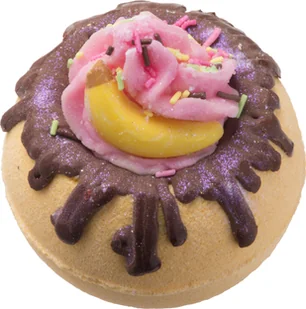 Bomb Cosmetics Musująca Kula Do Kąpieli Banana Split - Kosmetyki do kąpieli - miniaturka - grafika 2