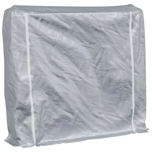 vidaXL Stojak na drewno opałowe z drutem stalowym, 150x25x150 cm, stal - Wózki magazynowe - miniaturka - grafika 1