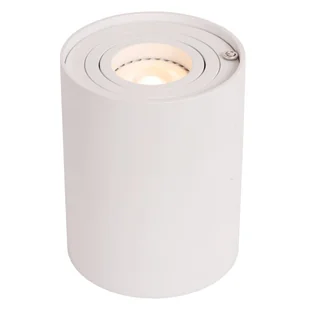 Lampka stołowa tuba Tube 22552/05/31 Lucide dotykowa do sypialni biała - Lampy stojące - miniaturka - grafika 1