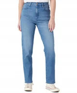 Spodnie damskie - Jeansy Wrangler Mom W246HN42M Easy Days 27 / 34 - miniaturka - grafika 1