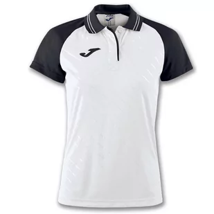Koszulka do tenisa z krótkim rękawem dziecięca Joma POLO TORNEO II black - Tenis ziemny - miniaturka - grafika 1