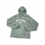 Bluzy damskie - Wciągana bluza damska z kapturem Hollister S - miniaturka - grafika 1
