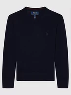 Swetry dla chłopców - Ralph Lauren Polo Sweter 323749887009 Granatowy Regular Fit - miniaturka - grafika 1