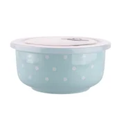 Miski i półmiski - Altom Miska z pokrywką, 550 ml, niebieskiego - miniaturka - grafika 1