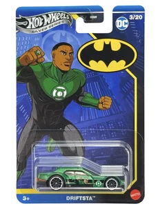 HOT WHEELS DRIFTSTA GREEN LANTERN DC BATMAN 3/20 JBY09 - Samochody i pojazdy dla dzieci - miniaturka - grafika 1