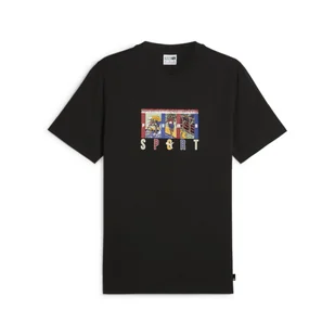PUMA KOSZULKA GRAPHICS SPORT 62541801 r XL - Koszulki męskie - miniaturka - grafika 1