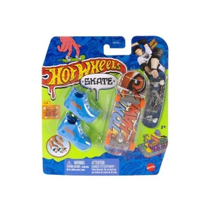 Hot Wheels Skate Deskorolka + buty HVK02 - Samochody i pojazdy dla dzieci - miniaturka - grafika 1