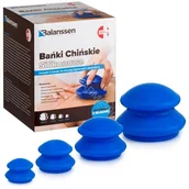Akcesoria medycyny naturalnej - BALANSSEN Balanssen bańki chińskie silikonowe x 4 szt - miniaturka - grafika 1