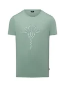 Koszulki męskie - JOOP! Koszulka męska - Alerio-3 Mężczyźni Bawełna zielony nadruk, M - miniaturka - grafika 1