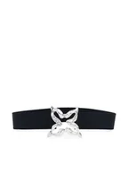 Paski - Desigual Pasek Damski Zalio 25SARA06 Czarny - miniaturka - grafika 1