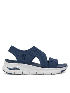 Skechers Sandały Arch Fit-Brightest Day 119458/NVY Granatowy - Sandały damskie - miniaturka - grafika 1