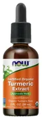 Witaminy i minerały - NOW Foods - Kurkuma Extract Liquid, Organic, Płyn, 59 ml - miniaturka - grafika 1