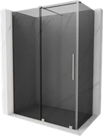 Kabiny prysznicowe - Mexen Velar kabina prysznicowa rozsuwana 160x70 cm, grafit, nikiel szczotkowany - 871-160-070-41-97 - miniaturka - grafika 1