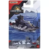 Samochody i pojazdy dla dzieci - Matchbox Jurassic World: Misja Team Patrol Craft - miniaturka - grafika 1