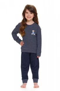 Doctor nap PDG 5255 navy blue piżama dziewczęca - Piżamy dla dziewczynek - miniaturka - grafika 1