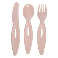Sztućce dla dzieci - Plastikowe sztućce dla dzieci Pastelowe, Canpol Babies - miniaturka - grafika 1