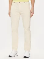 Spodnie męskie - Tommy Hilfiger Jeansy Denton MW0MW33908 Écru Straight Leg - miniaturka - grafika 1