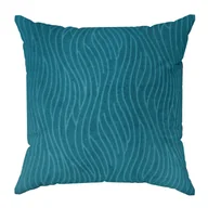 Poszewki na poduszki - Poszewka Velvetowa Lili 40 x 40 C.Niebieski - miniaturka - grafika 1