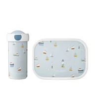 Bidony dla dzieci - Little Dutch Lunchbox i bidon dla dzieci 300ml Sailors Bay - miniaturka - grafika 1