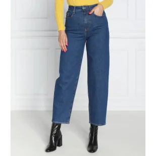 Tommy Hilfiger Jeansy | Loose fit - Spodnie damskie - miniaturka - grafika 1