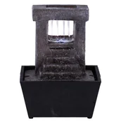 Fontanny ogrodowe - Fontanna dekoracyjna do ogrodu ze światłem LED schodki DLH - miniaturka - grafika 1