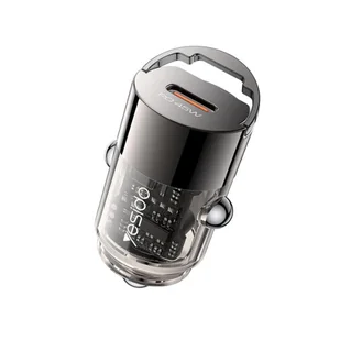 yesido Ład. sam. Y67 PD 45W USB-C BLACK / CZARNY - Ładowarki samochodowe - miniaturka - grafika 1
