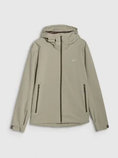 Męska kurtka przejściowa 4F 4FWSS25TTJAM704 - oliwkowa - Kurtki i kamizelki sportowe męskie - miniaturka - grafika 1