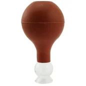 Akcesoria medycyny naturalnej - Bańka chińska szklana próżniowa z gruszką - 1,5 cm - miniaturka - grafika 1