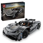Klocki - LEGO 42173 Technic Szary hipersamochód Koenigsegg Jesko Absolut - miniaturka - grafika 1