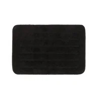 Dywaniki łazienkowe - Dywanik łazienkowy LAGUNA 80 x 50 cm 25801 czarny - miniaturka - grafika 1