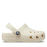 Buty dla chłopców - Klapki Crocs Classic Kids Clog T 206990 Beżowy - miniaturka - grafika 1