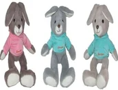 Maskotki i pluszaki - Zając 30cm Mix - zabawka - miniaturka - grafika 1