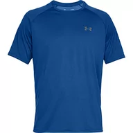 Koszulki męskie - Under Armour UA Tech SS Tee 2.0-BLU - S 1326413-400_S - miniaturka - grafika 1